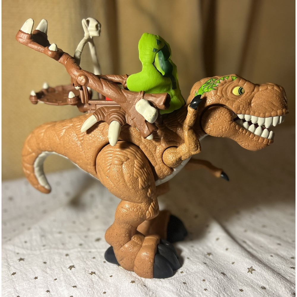 Fisher Price Dino Fortress Imaginext T-Rex Dinosaur 2014 Mattel Tested